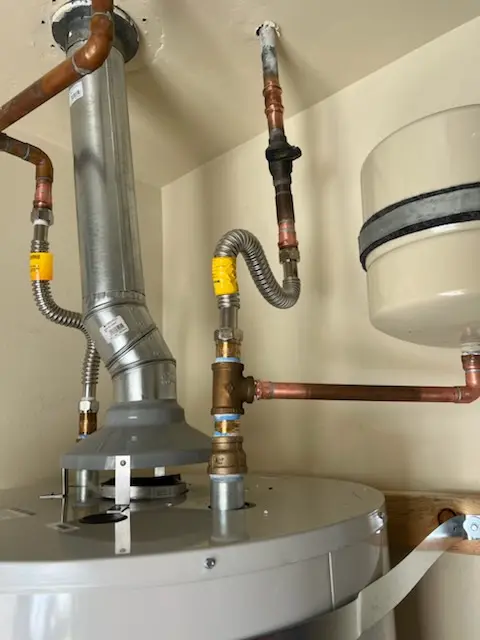 Water heater installation and plumbing repair in Sunset Valley